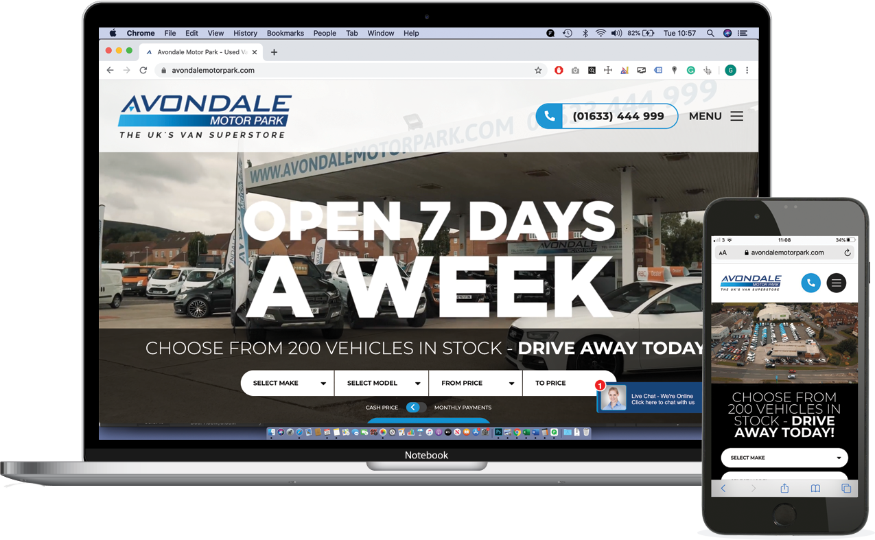 Web Design - Specialist website design for car dealers